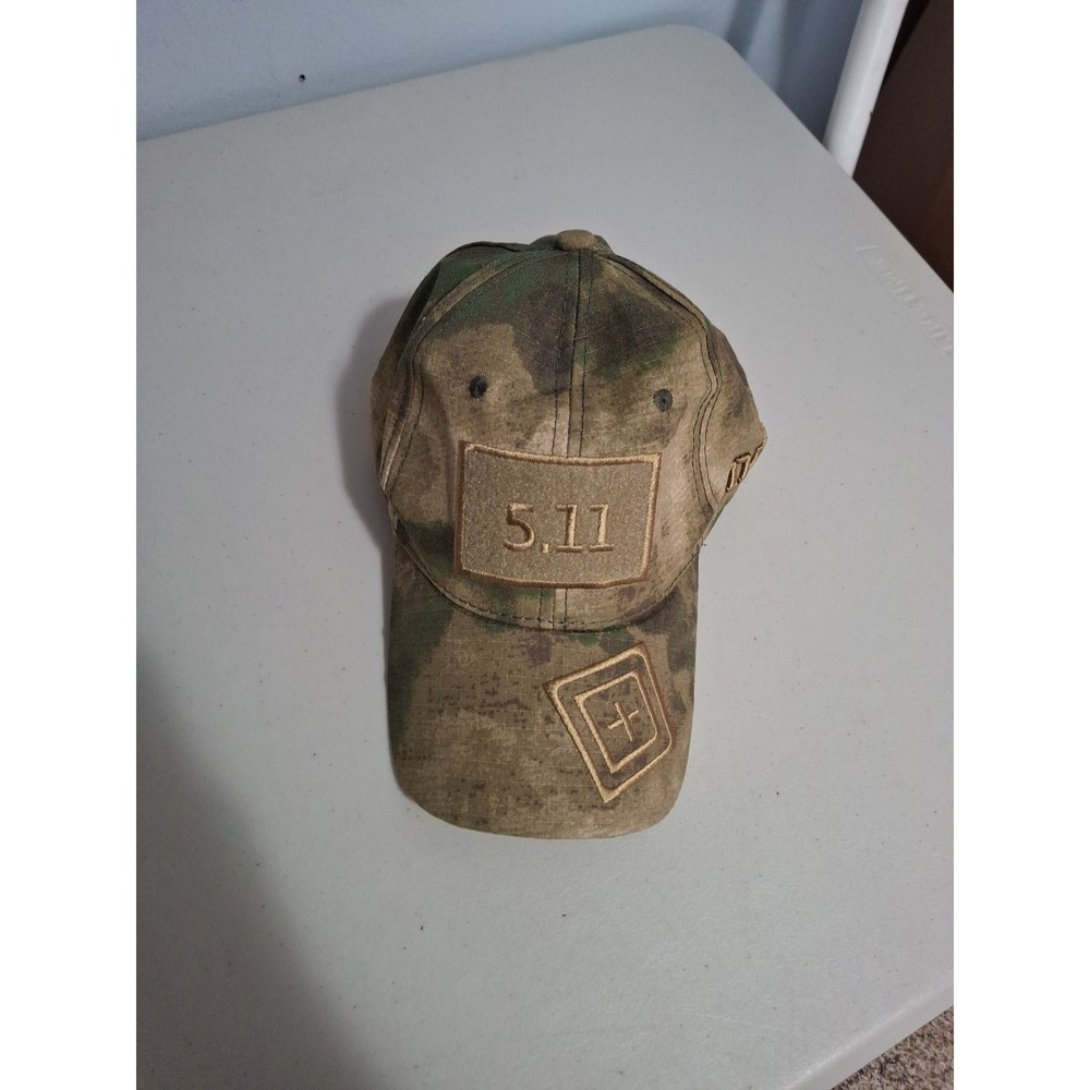 5.11 Tactical Series Patch Hat Camo Adjustable Strapback